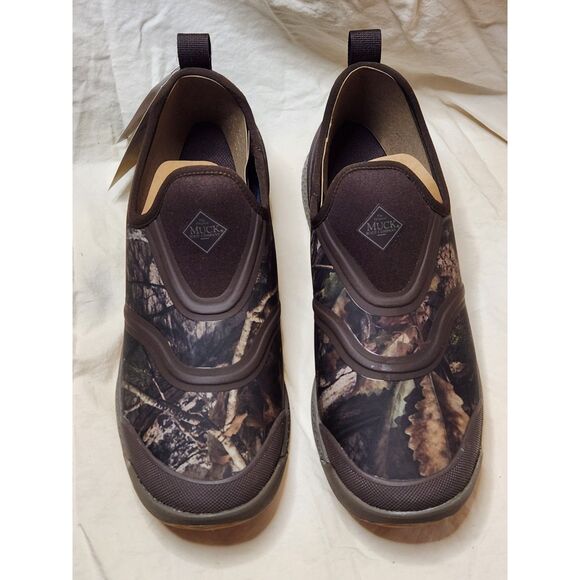 Muck Boot Outscape Low Men’s 10.5 Mossy Oak Waterproof Neoprene Bootie main image 10